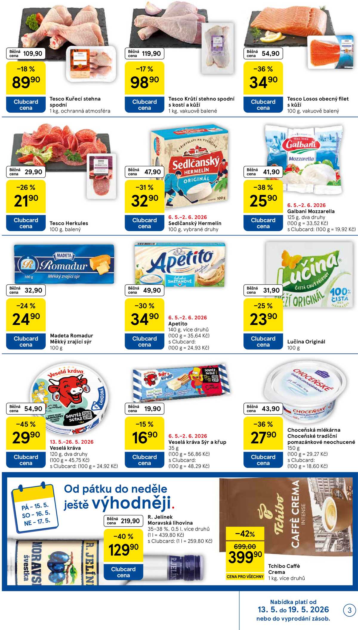 Tesco supermarkety od 13.5. do 19.5.2026 strana 3