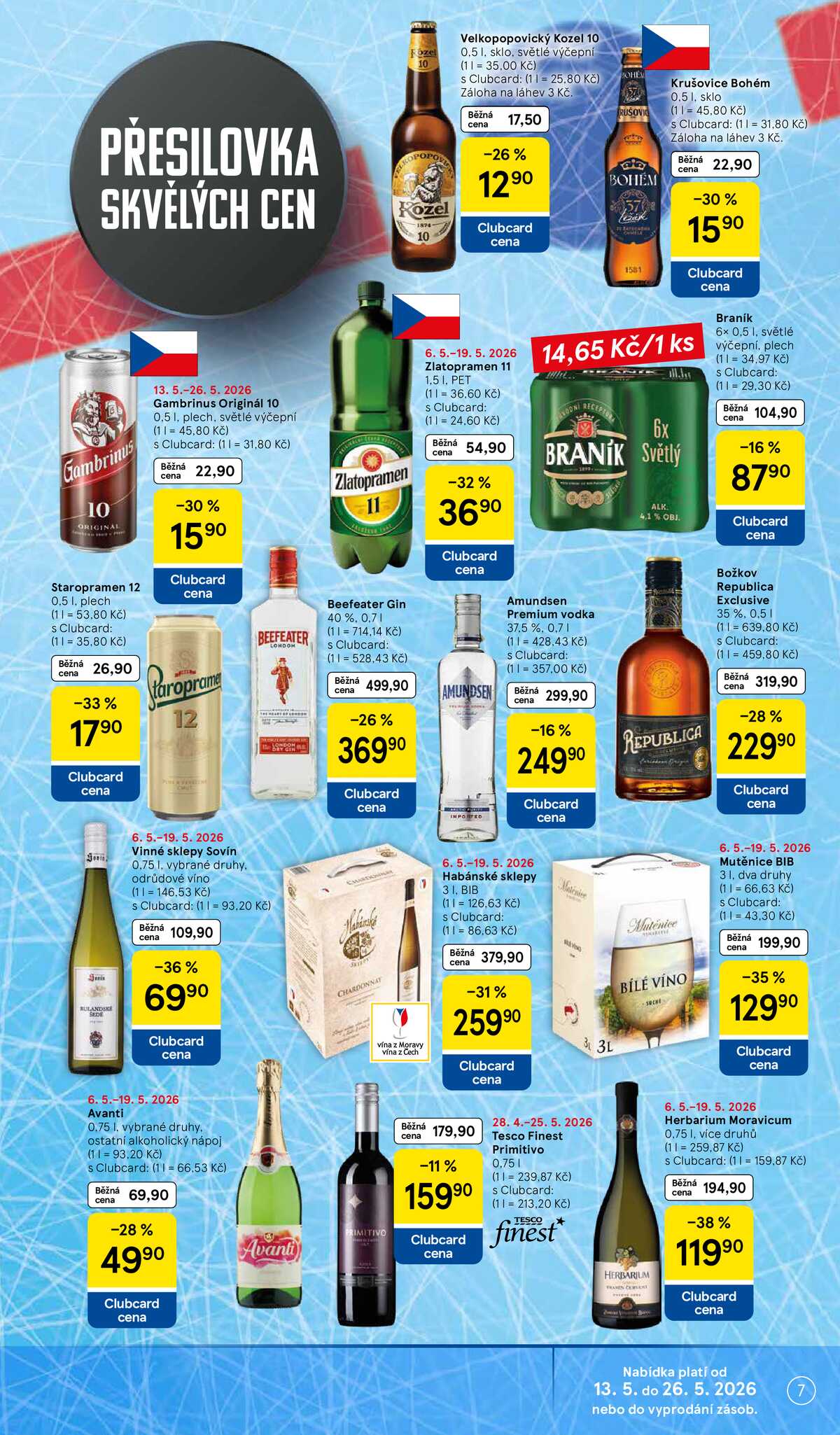 Tesco supermarkety od 13.5. do 19.5.2026 strana 7