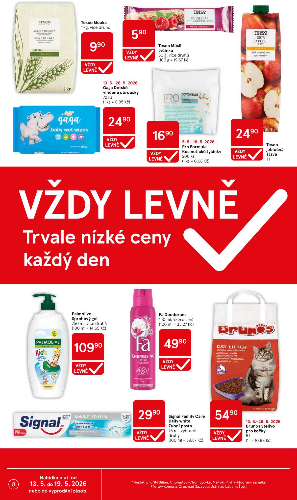 Tesco supermarkety od 13.5. do 19.5.2026 strana 8