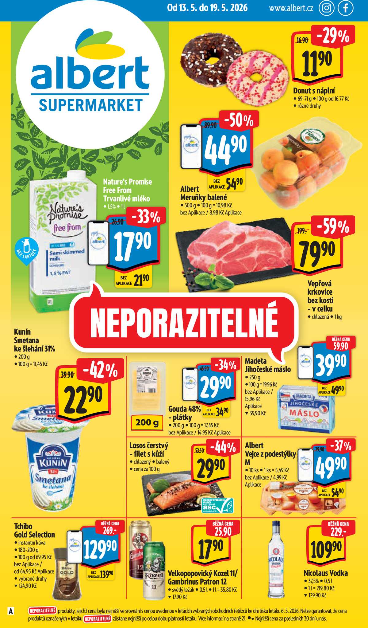 Albert Supermarket od 13.5. do 19.5.2026 strana 1