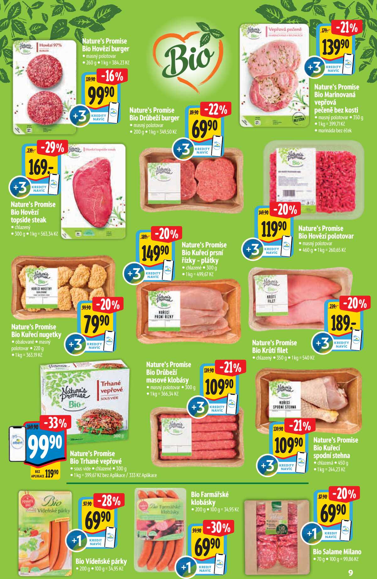 Albert Supermarket katalog Bio od 13.5. do 26.5.2026 strana 9