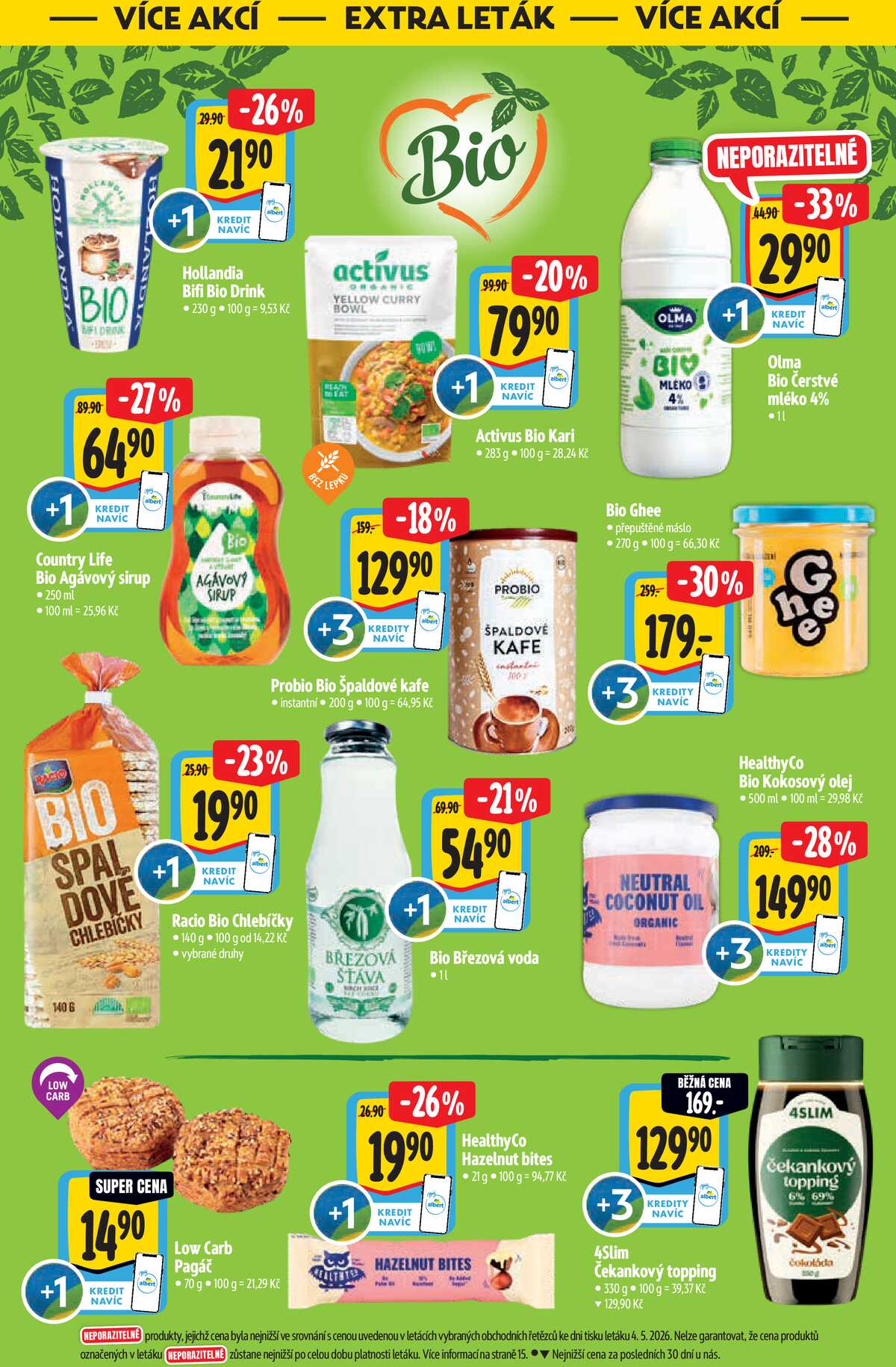 Albert Supermarket katalog Bio od 13.5. do 26.5.2026 strana 20