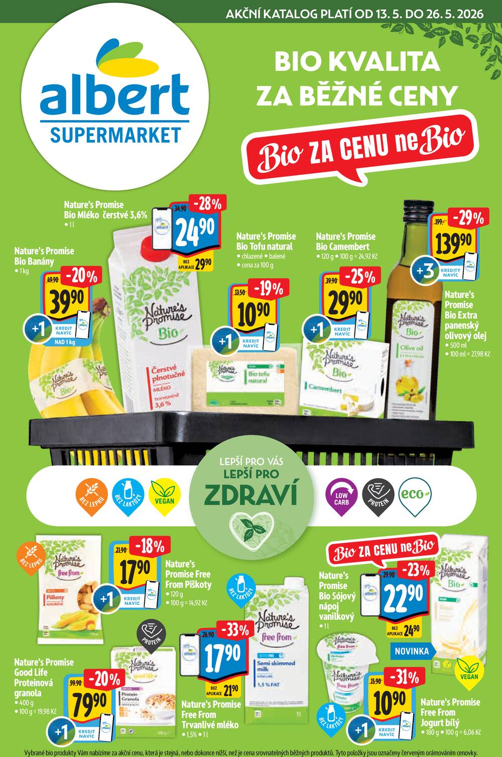 Albert Supermarket katalog Bio od 13.5. do 26.5.2026