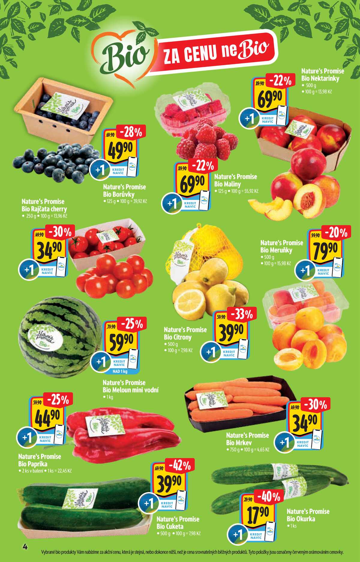 Albert  Hypermarket katalog Bio od 13.5. do 26.5.2026 strana 4