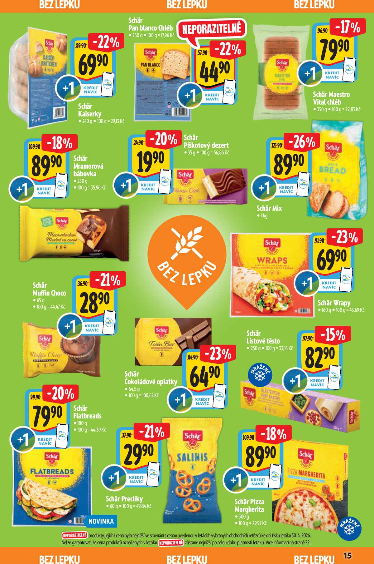 Albert  Hypermarket katalog Bio od 13.5. do 26.5.2026 strana 15