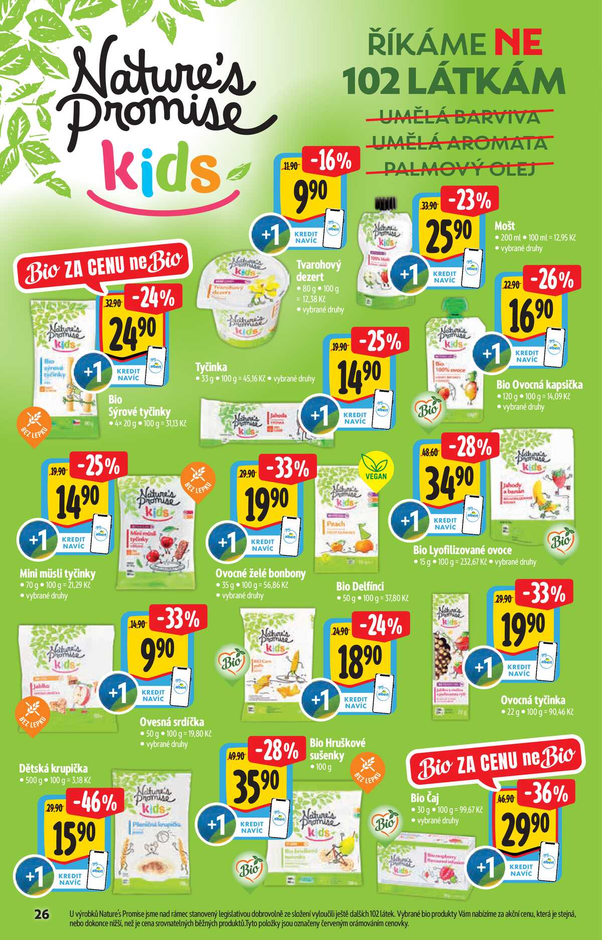 Albert  Hypermarket katalog Bio od 13.5. do 26.5.2026 strana 26