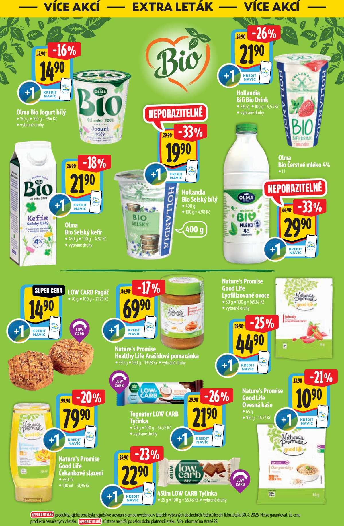 Albert  Hypermarket katalog Bio od 13.5. do 26.5.2026 strana 28