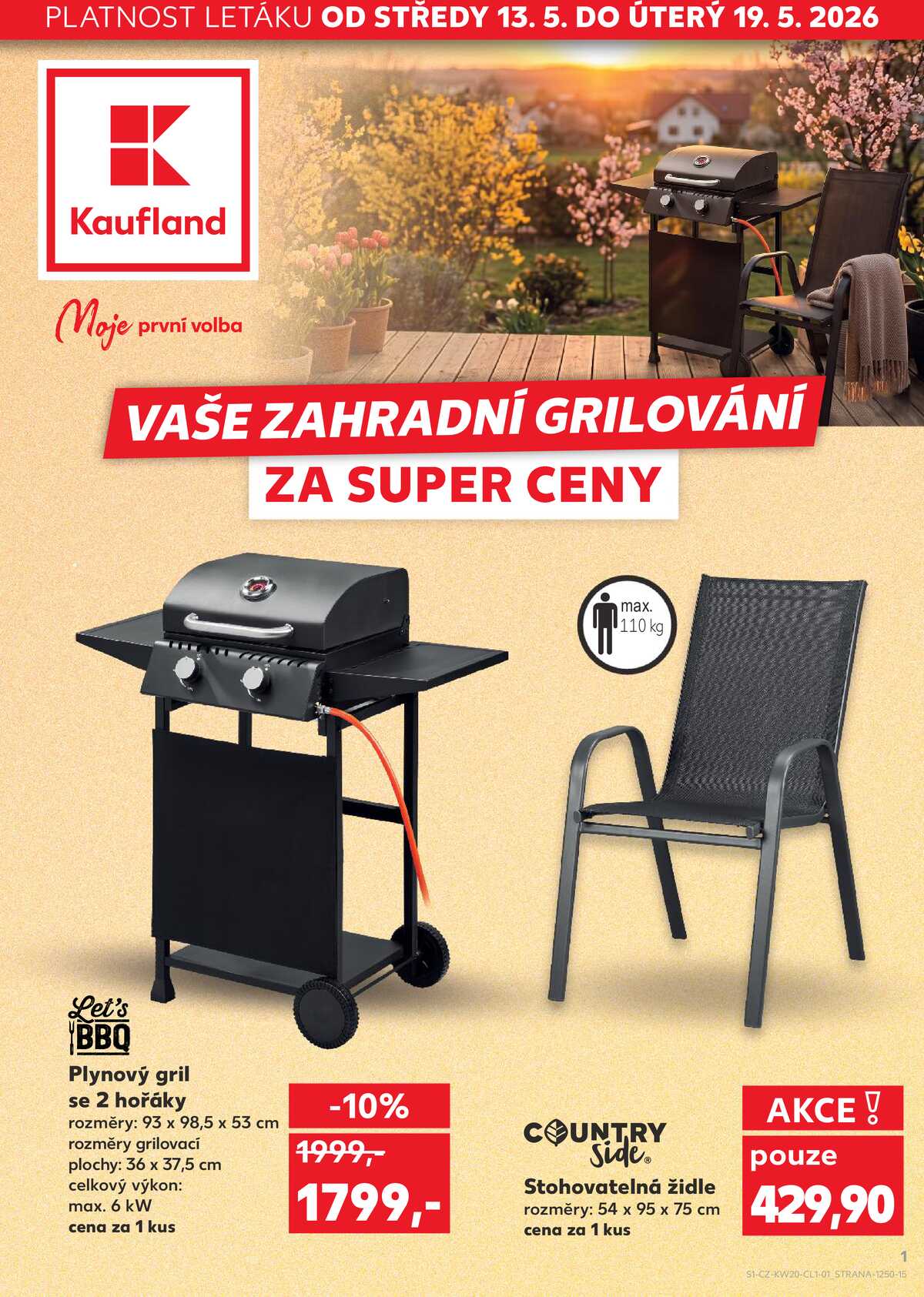 Kaufland - Spotřební zboží - 13.5. - 19.5.2026 strana 1
