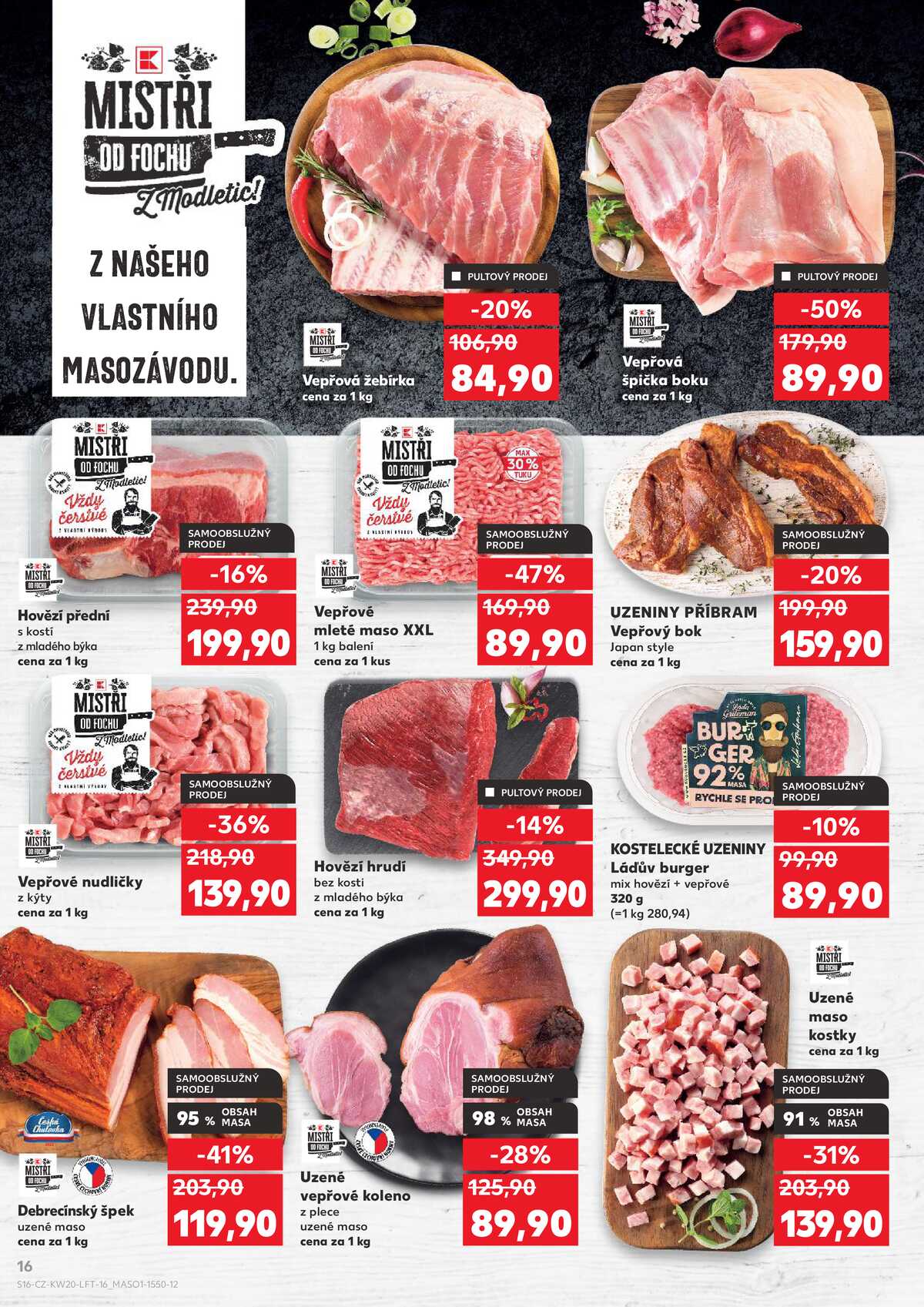 Kaufland 13.5. - 19.5. - Kaufland - Praha - Horní Měcholupy strana 16