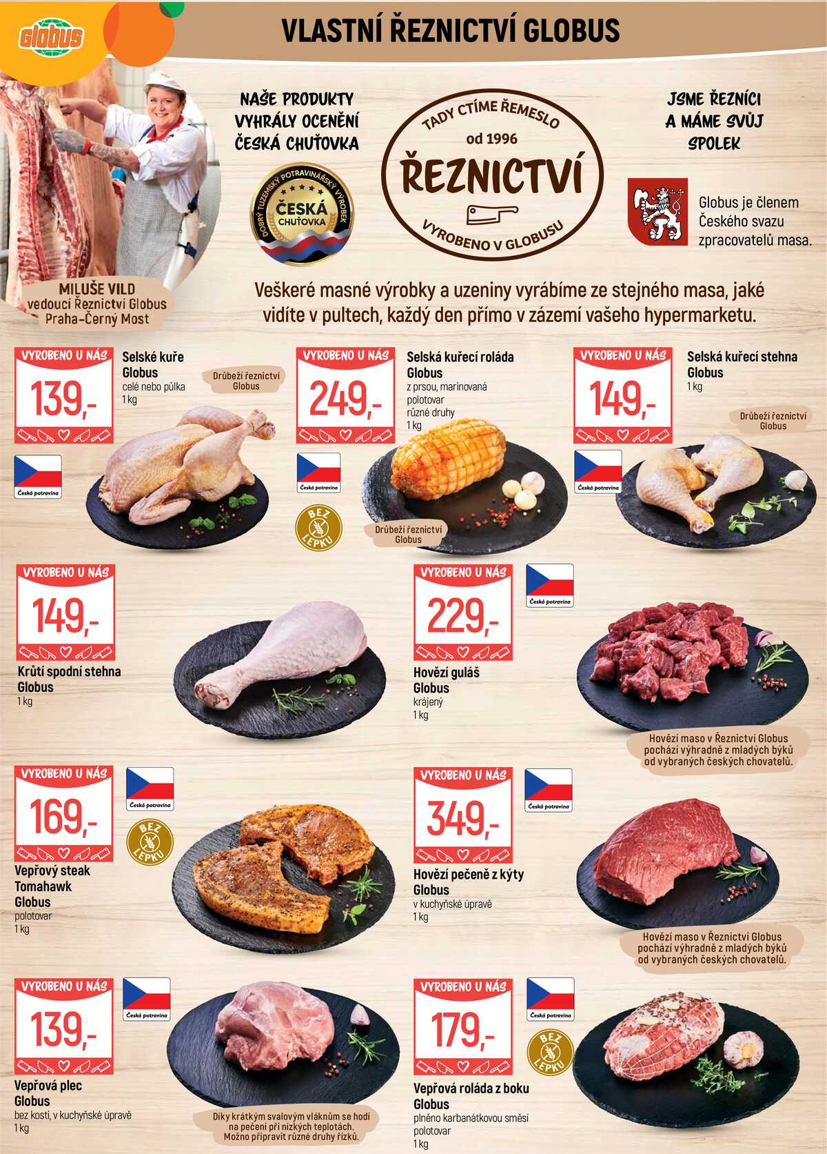 Akční leták Globus 13.5. - 19.5.2026 - Globus Praha - Centrum Černý Most strana 5