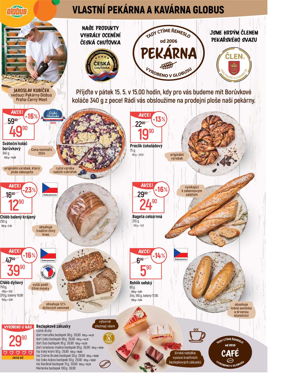 Akční leták Globus 13.5. - 19.5.2026 - Globus Praha - Centrum Černý Most strana 7