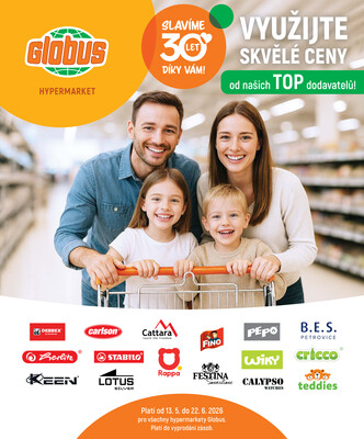 Akční leták Globus 13.5. - 22.6.2026 - Globus Praha - Zličín