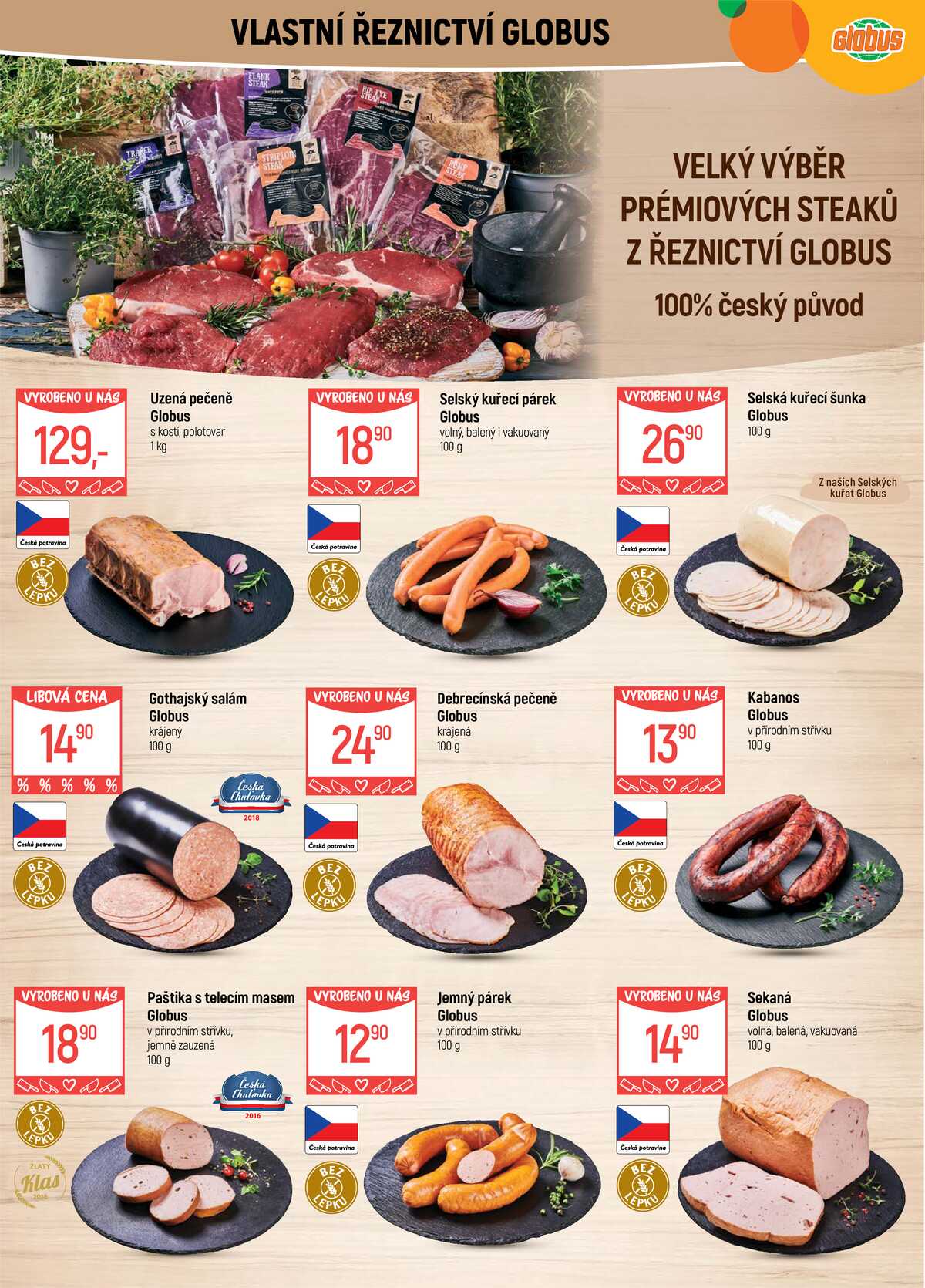 Akční leták Globus 13.5. - 19.5.2026 - Globus Praha - Zličín strana 6