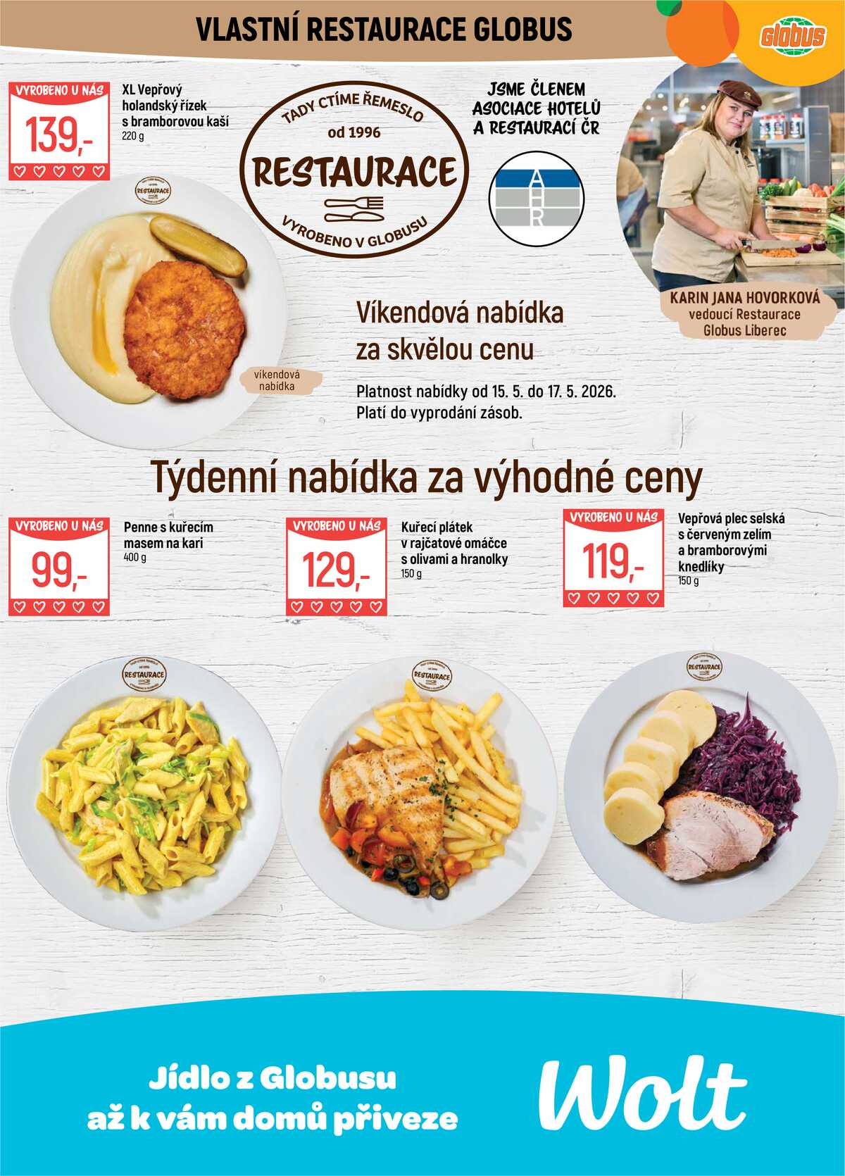 Akční leták Globus 13.5. - 19.5.2026 - Globus Liberec strana 8