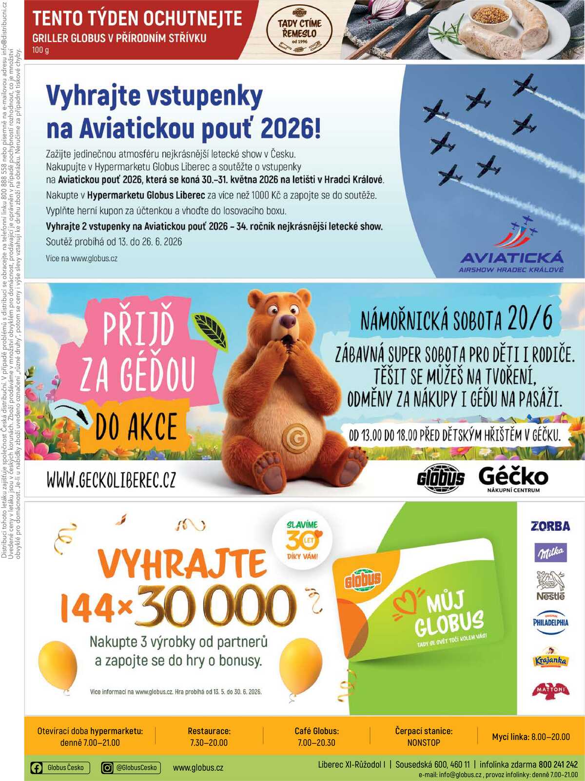 Akční leták Globus 13.5. - 19.5.2026 - Globus Liberec strana 35