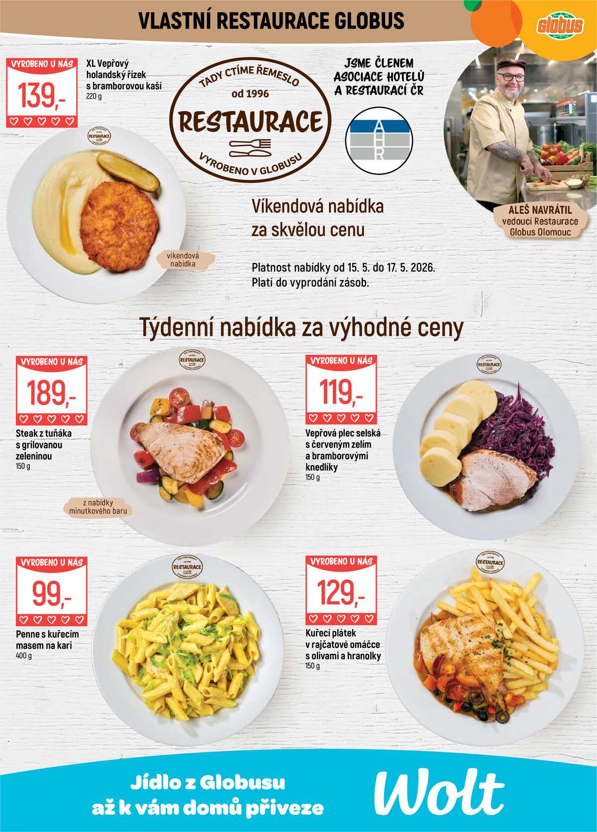 Akční leták Globus 13.5. - 19.5.2026 - Globus Olomouc strana 8
