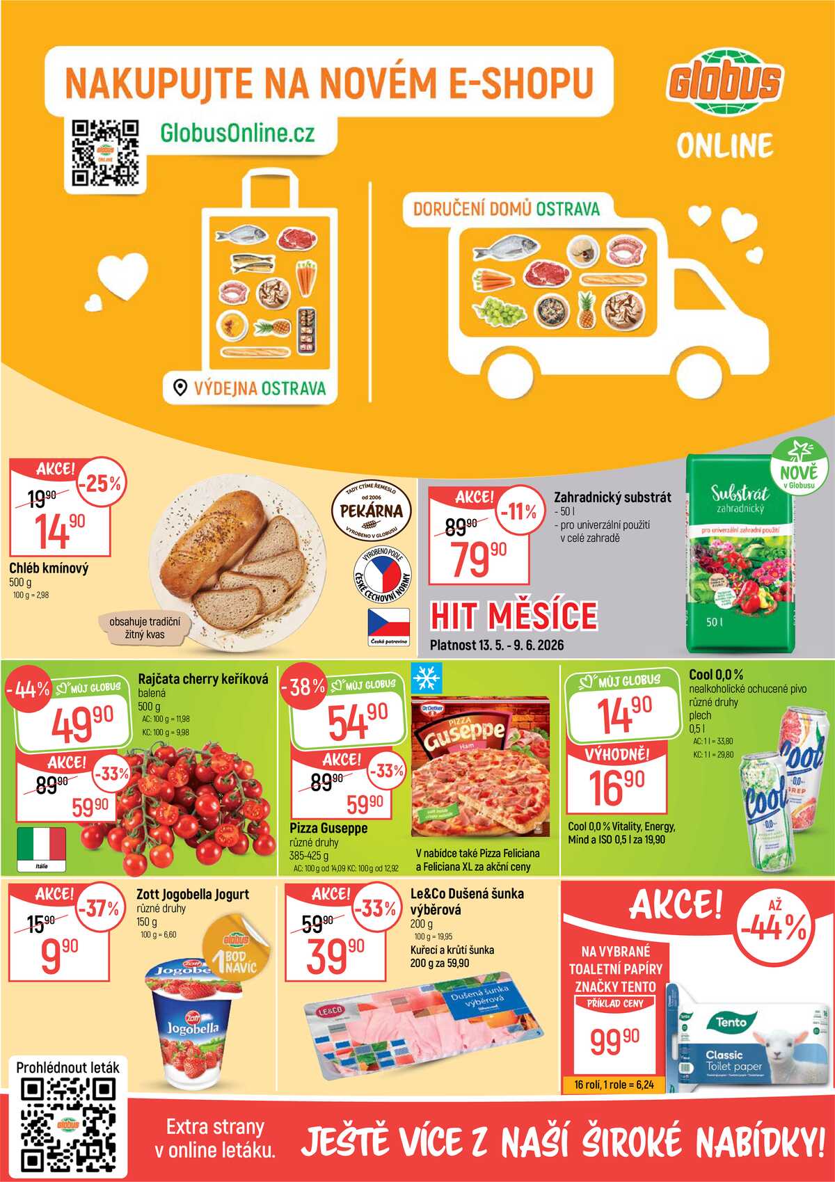 Akční leták Globus 13.5. - 19.5.2026 - Globus Ostrava strana 2