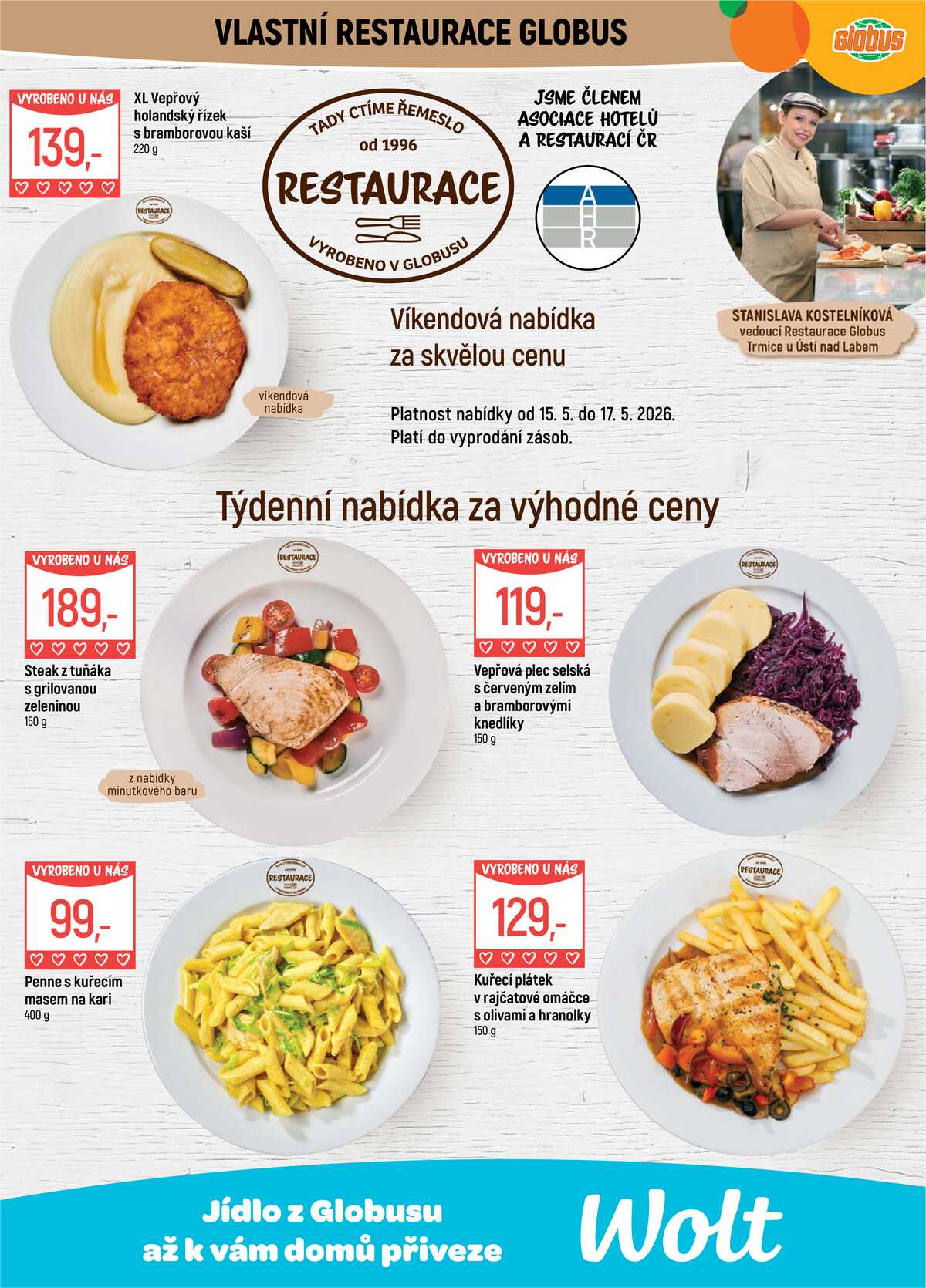 Akční leták Globus 13.5. - 19.5.2026 - Globus Trmice u Ústí nad Labem strana 8