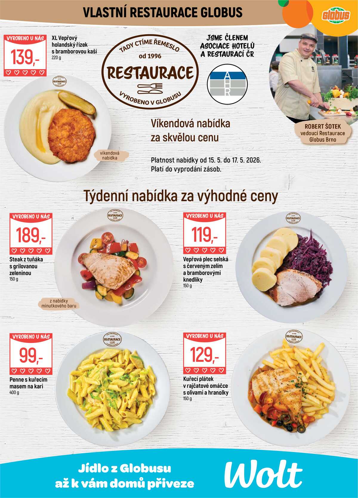 Akční leták Globus 13.5. - 19.5.2026 - Globus Brno Ivanovice strana 8