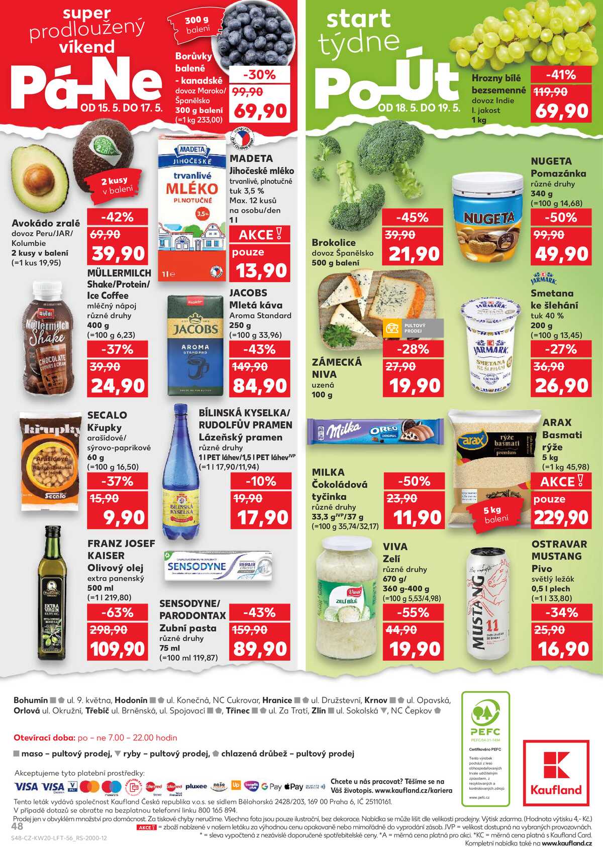 Kaufland 13.5. - 19.5. - Kaufland - Třebíč Horka-Domky strana 48