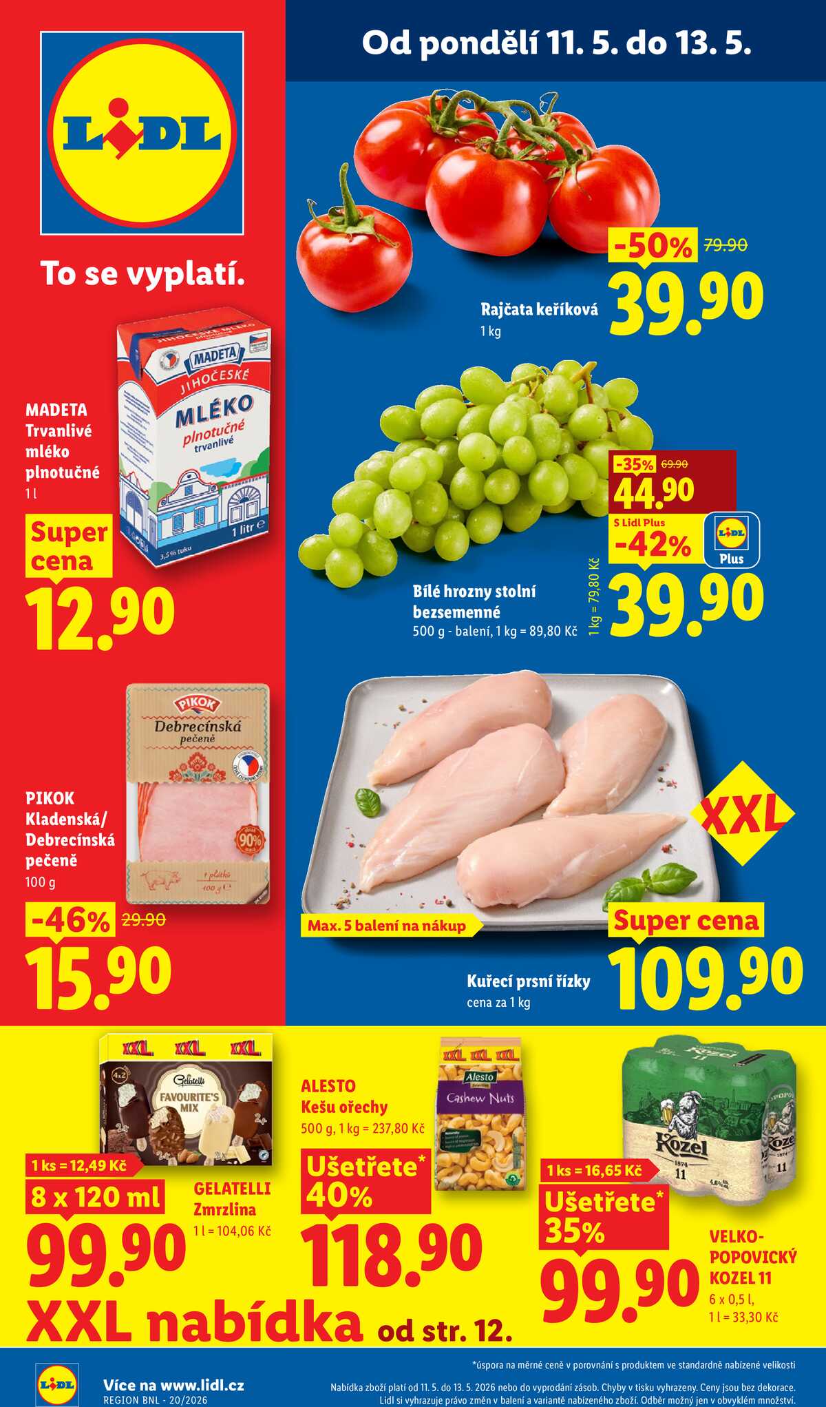 Lidl od 11.5. do 13.5.2026 strana 1