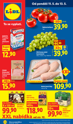 Lidl od 11.5. do 13.5.2026