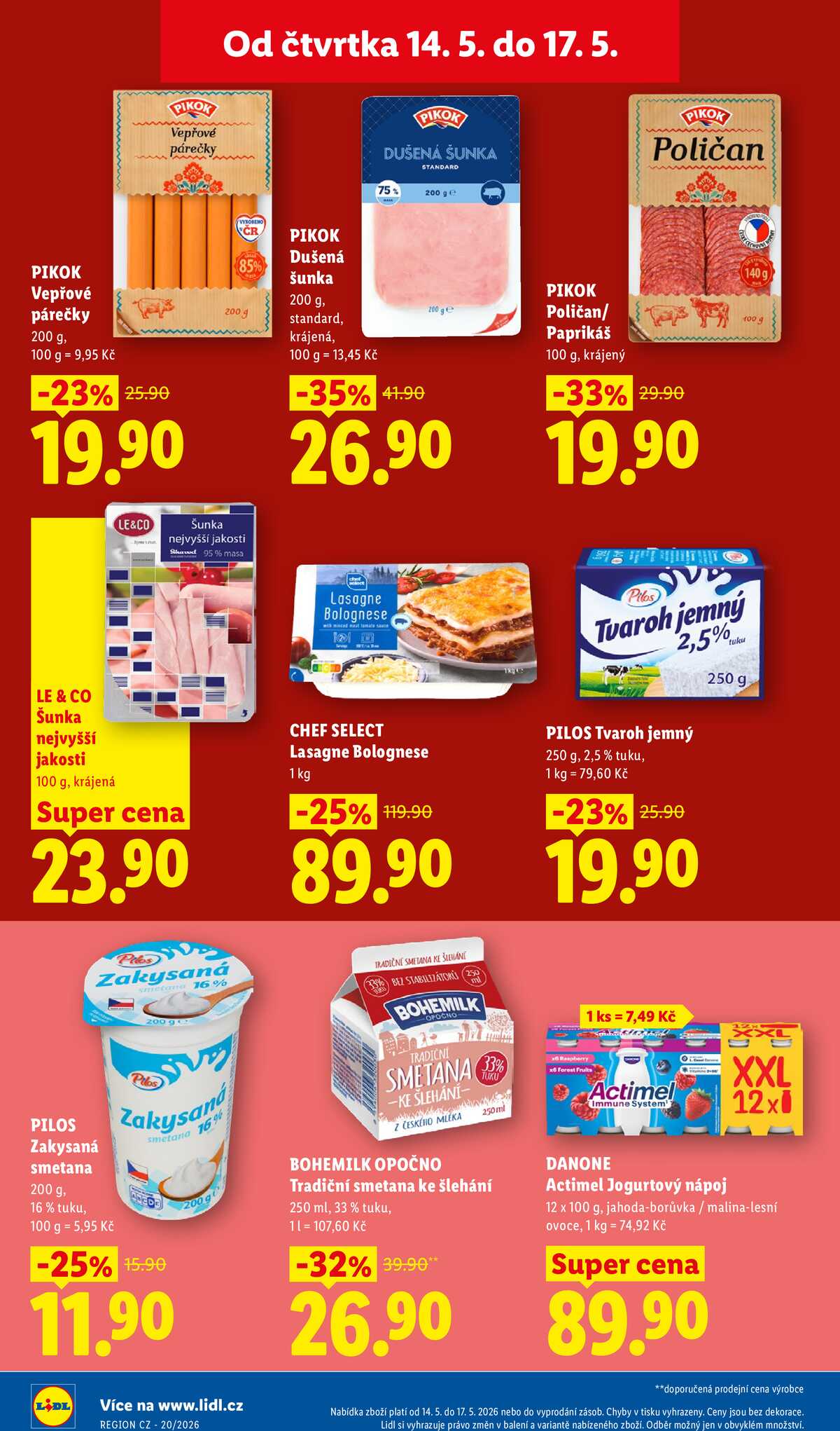 Lidl Čtvrtek od 14.5. do 17.5.2026 strana 18