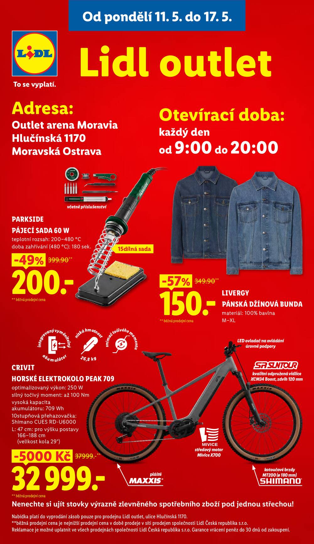 Lidl Čtvrtek od 14.5. do 17.5.2026