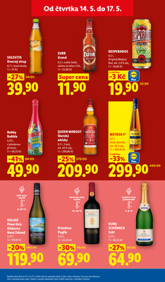 Lidl Čtvrtek od 14.5. do 17.5.2026