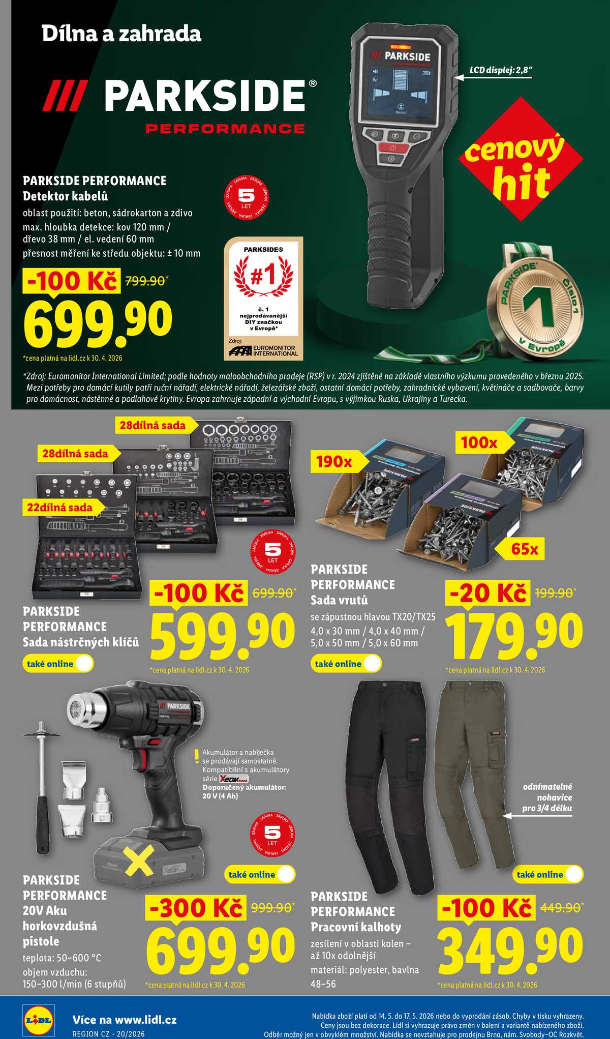 Lidl Spotřební zboží 11.5. - 17.5. strana 14