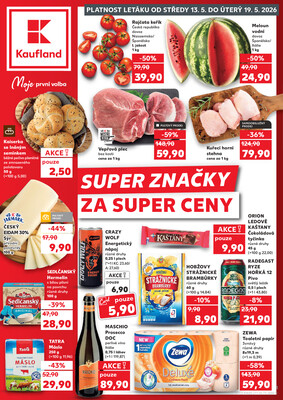 Kaufland 13.5. - 19.5. - Kaufland - Zlín ( OC Čepkov)
