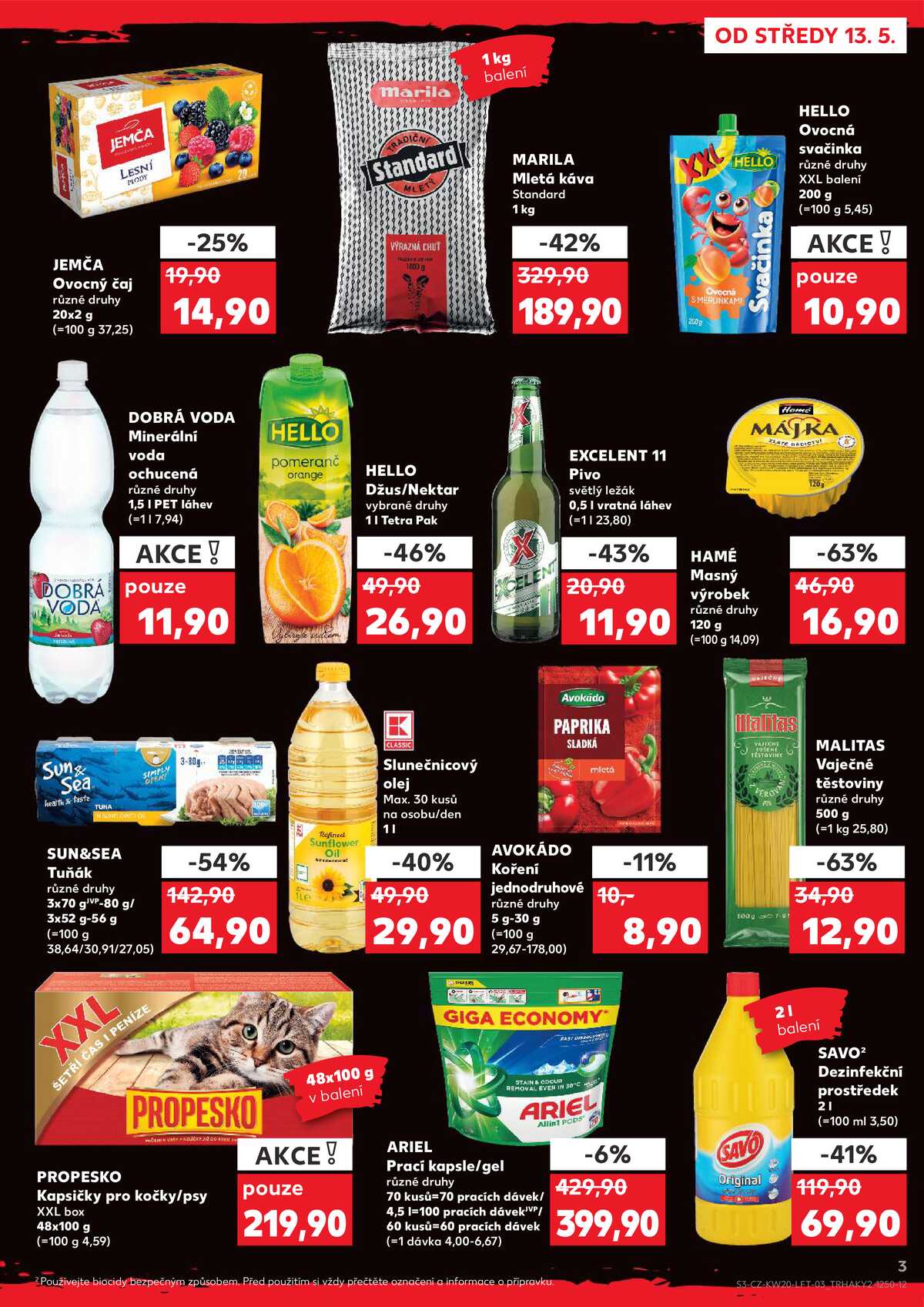 Kaufland 13.5. - 19.5. - Kaufland - Ostrava - Mariánské Hory strana 3