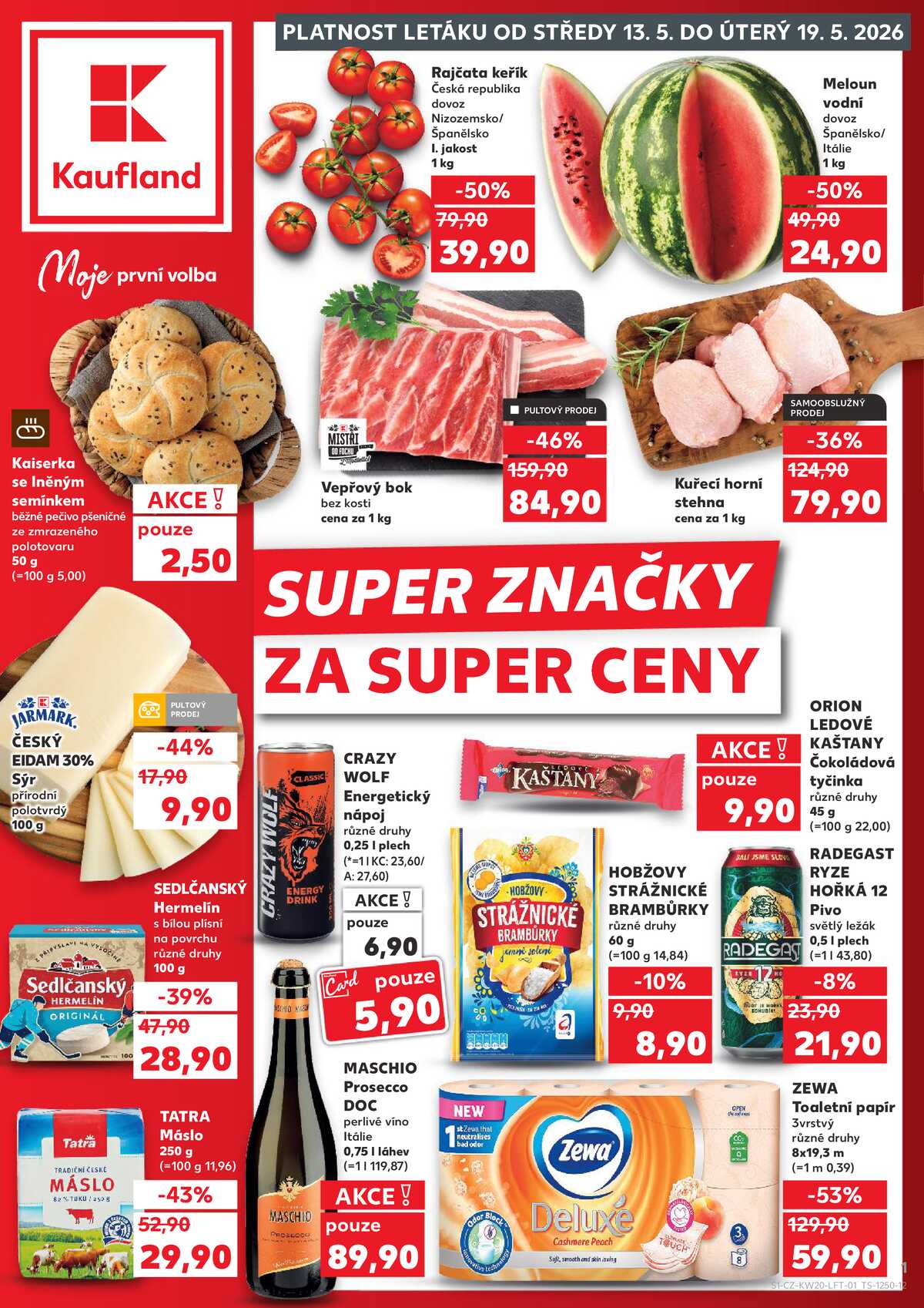 Kaufland 13.5. - 19.5. - Kaufland - Žatec strana 1