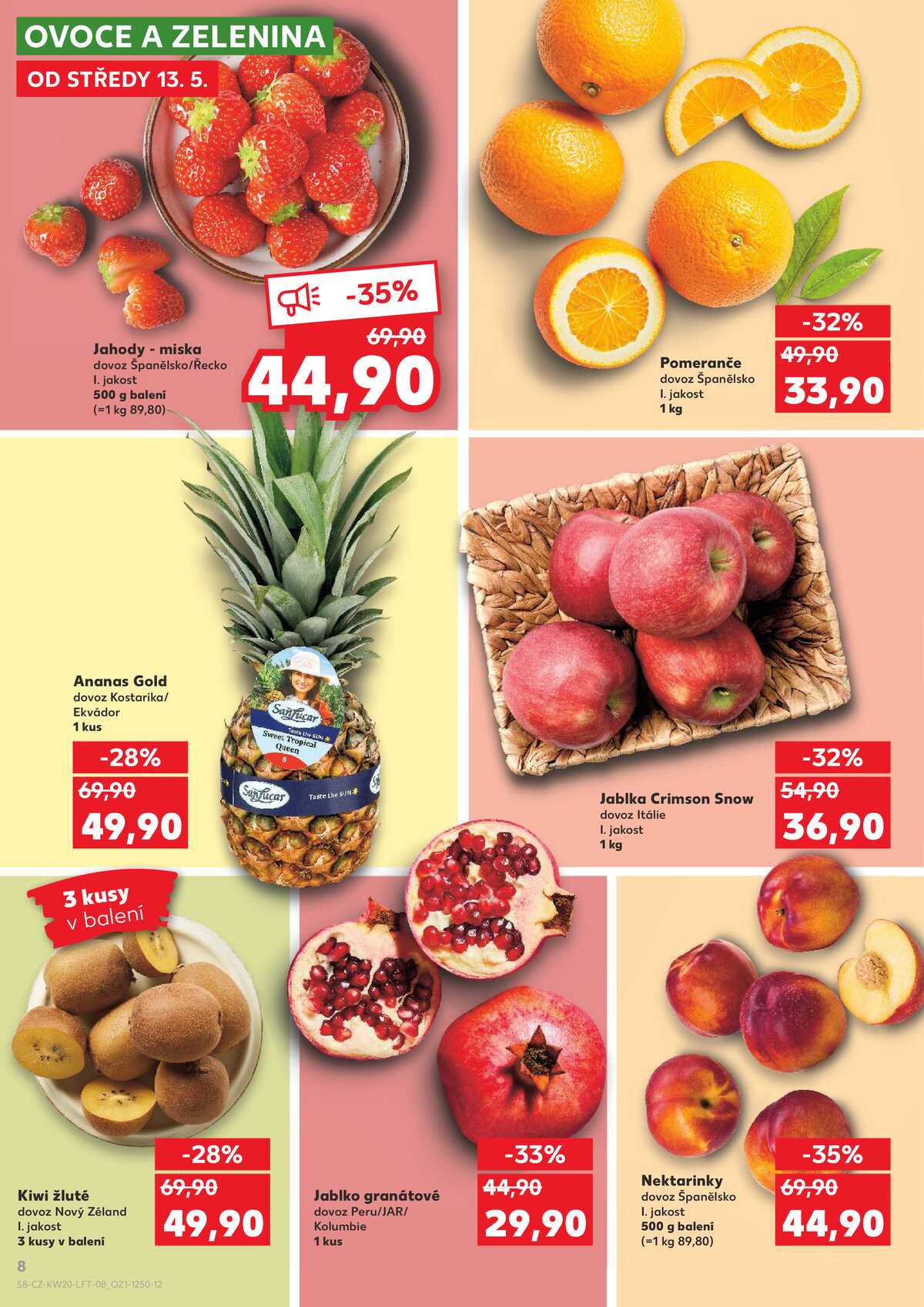 Kaufland 13.5. - 19.5. - Kaufland - Praha 8 (Malý Klín) strana 8