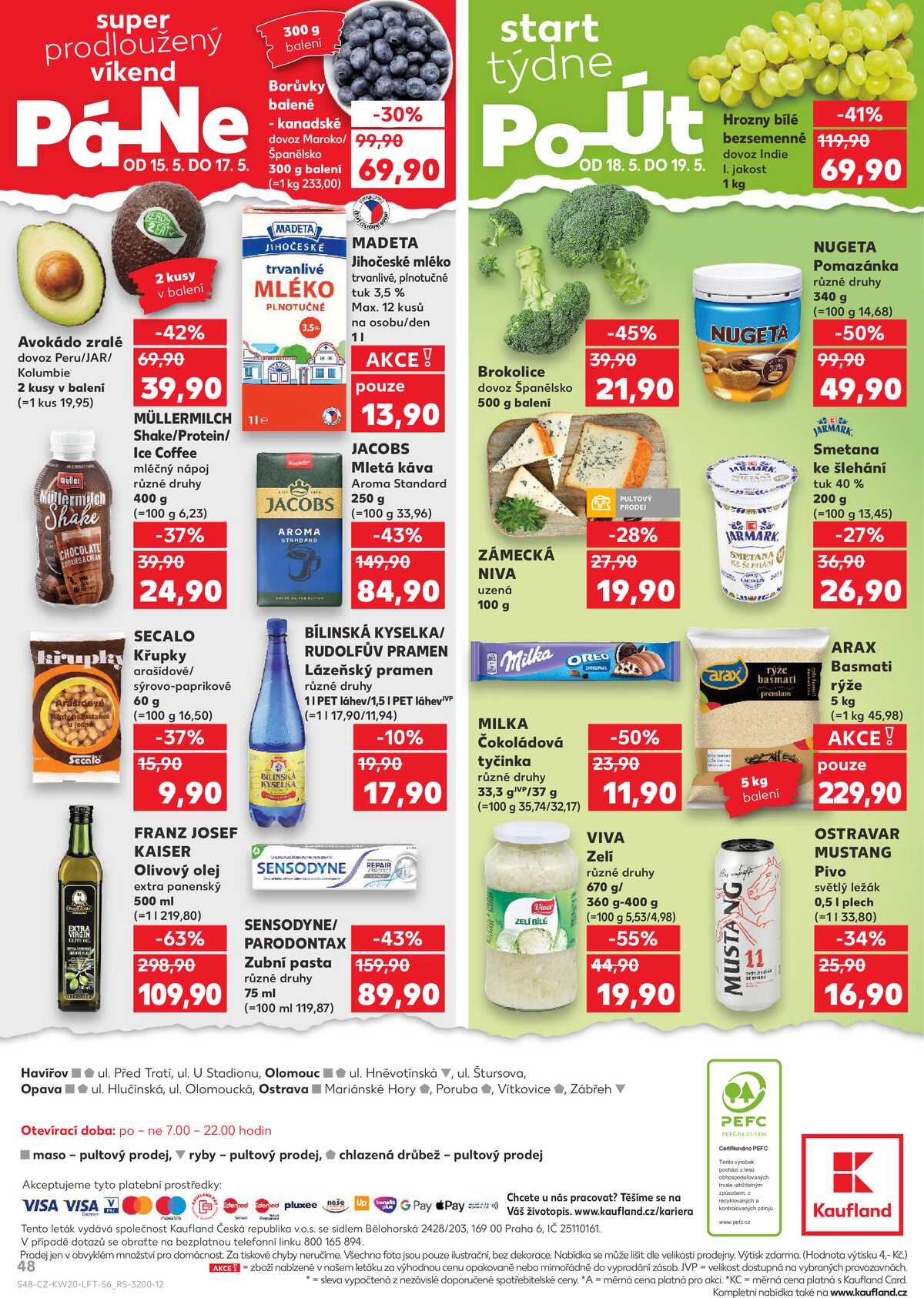Kaufland 13.5. - 19.5. - Kaufland - Olomouc - Štursova strana 48