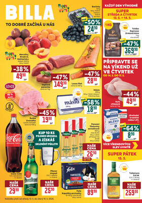 BILLA malý leták od 13.5. do 19.5.2026