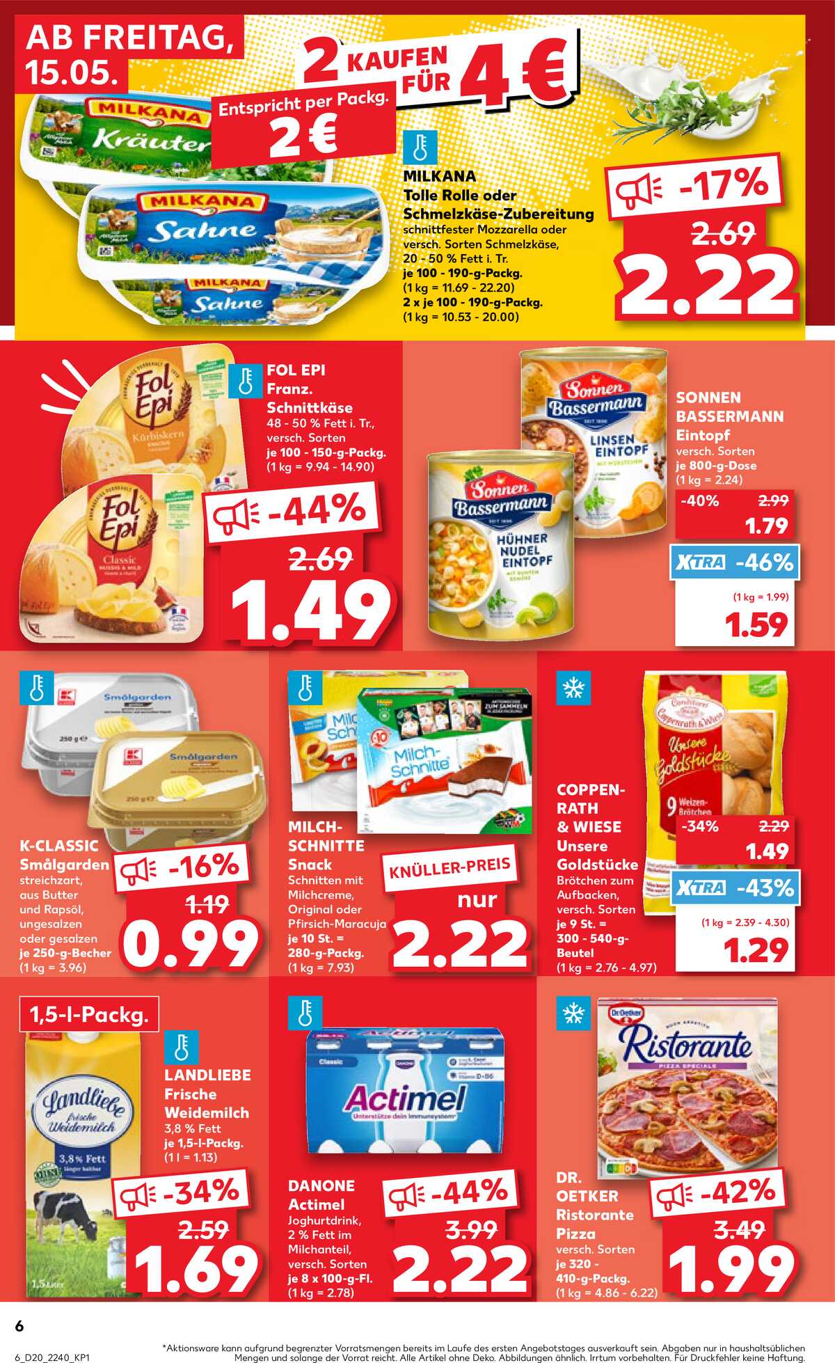 Leták Kaufland Německo 15.5.-20.5.2026 strana 6