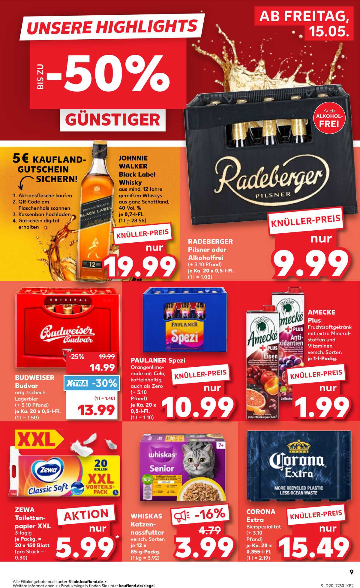 Leták Kaufland Německo 15.5.-20.5.2026 strana 9