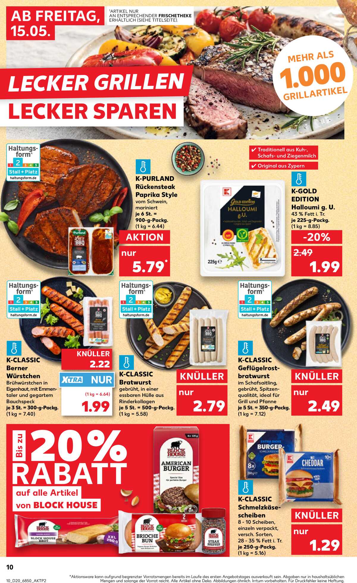 Leták Kaufland Německo 15.5.-20.5.2026 strana 10