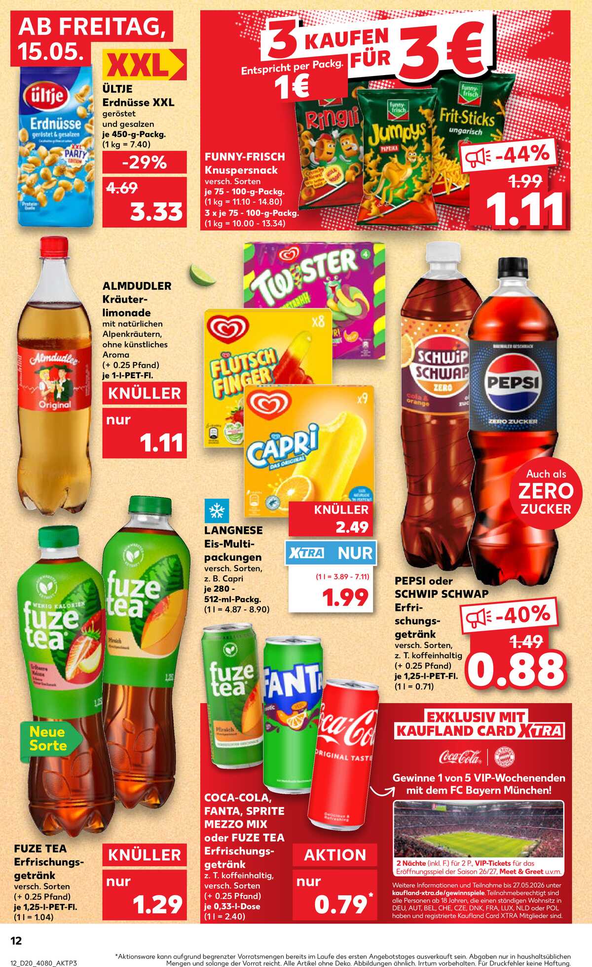 Leták Kaufland Německo 15.5.-20.5.2026 strana 12