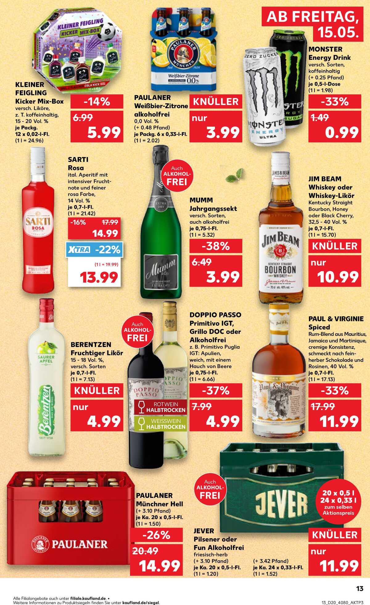 Leták Kaufland Německo 15.5.-20.5.2026 strana 13