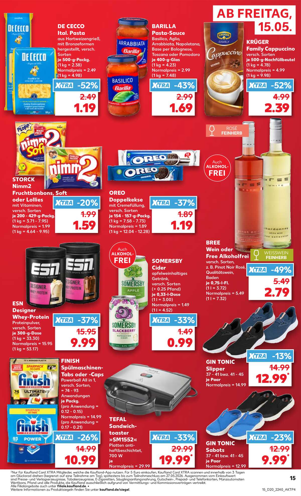 Leták Kaufland Německo 15.5.-20.5.2026 strana 15