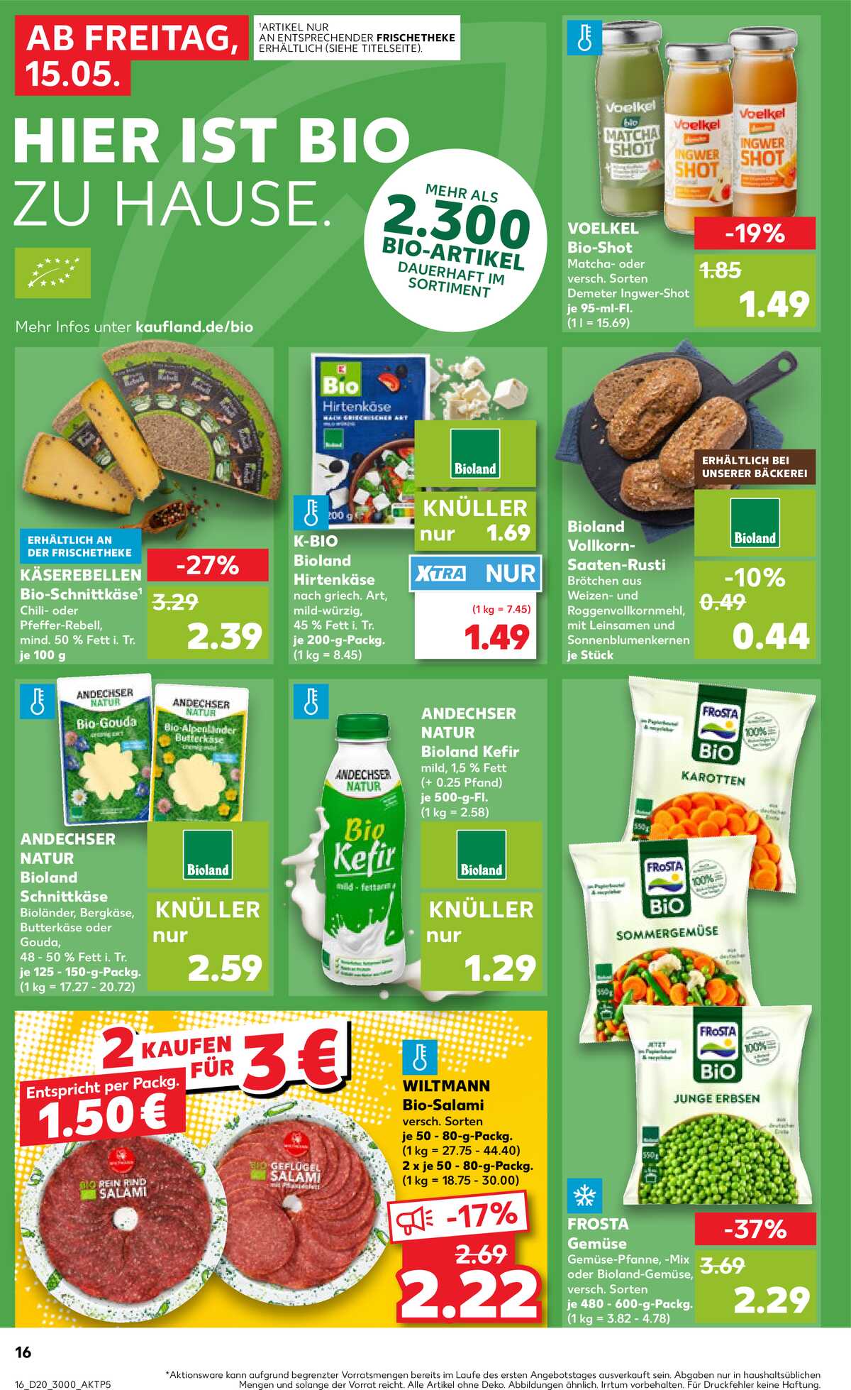 Leták Kaufland Německo 15.5.-20.5.2026 strana 16