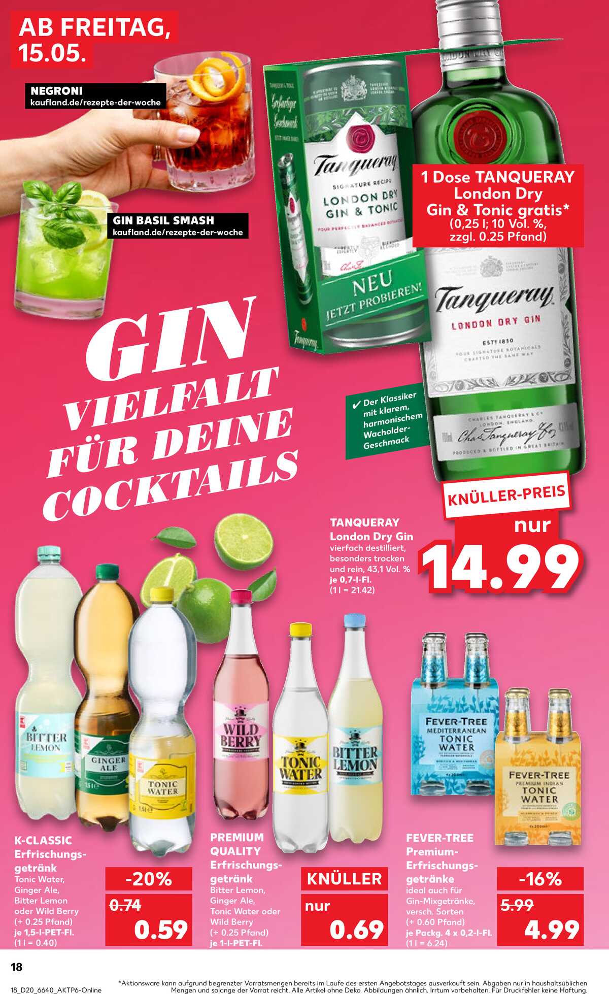 Leták Kaufland Německo 15.5.-20.5.2026 strana 18