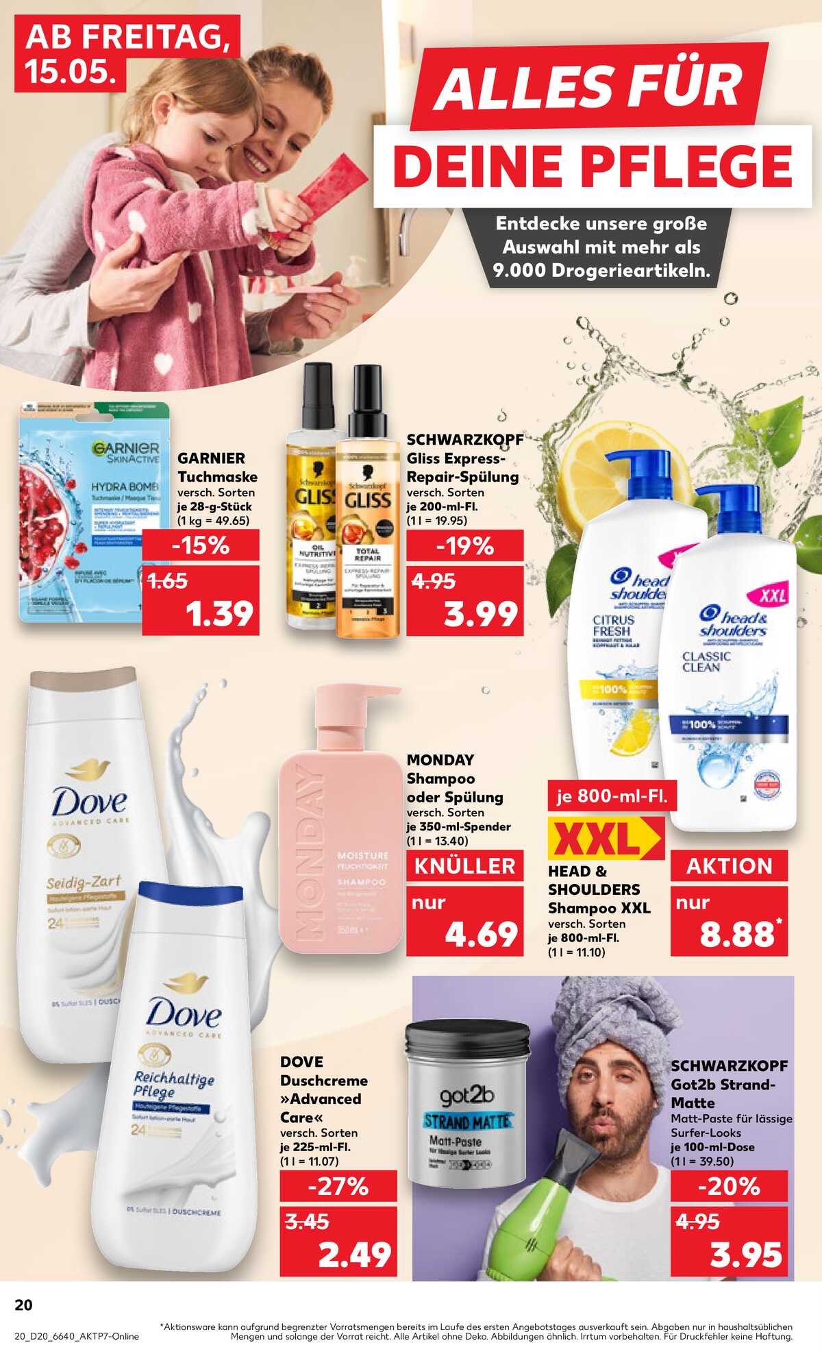 Leták Kaufland Německo 15.5.-20.5.2026 strana 20