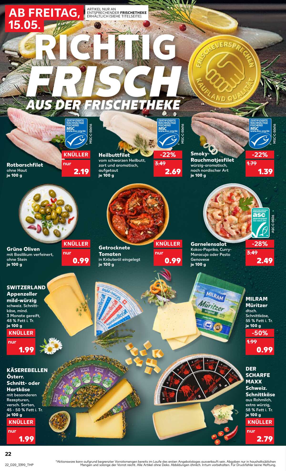 Leták Kaufland Německo 15.5.-20.5.2026 strana 22