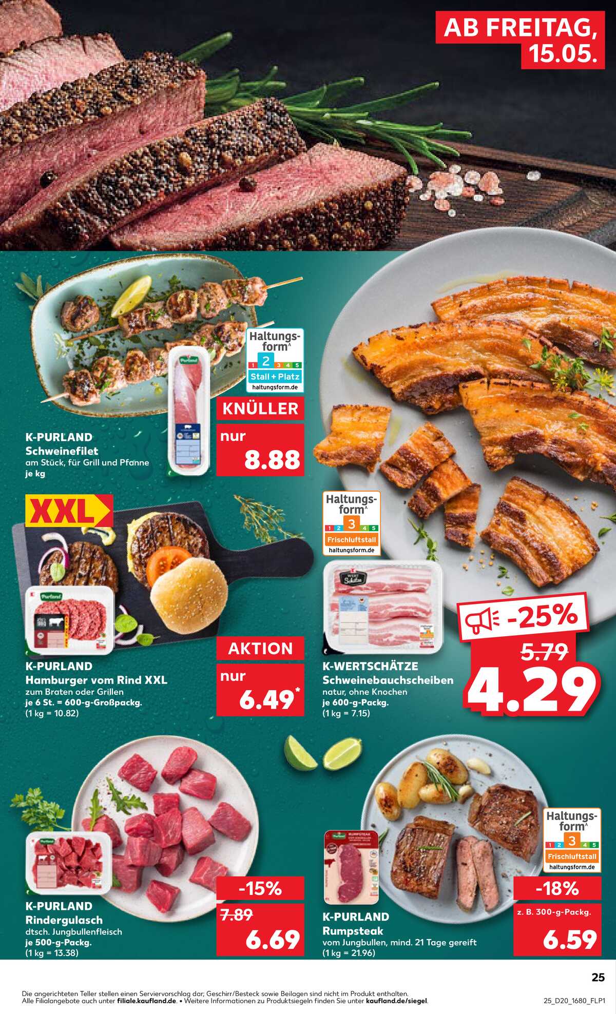 Leták Kaufland Německo 15.5.-20.5.2026 strana 25