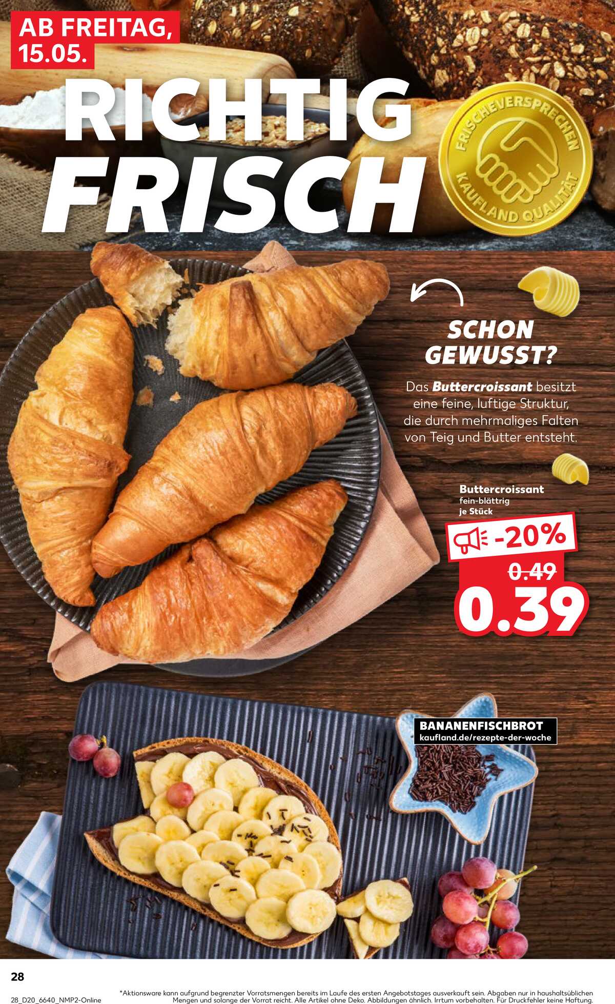 Leták Kaufland Německo 15.5.-20.5.2026 strana 28