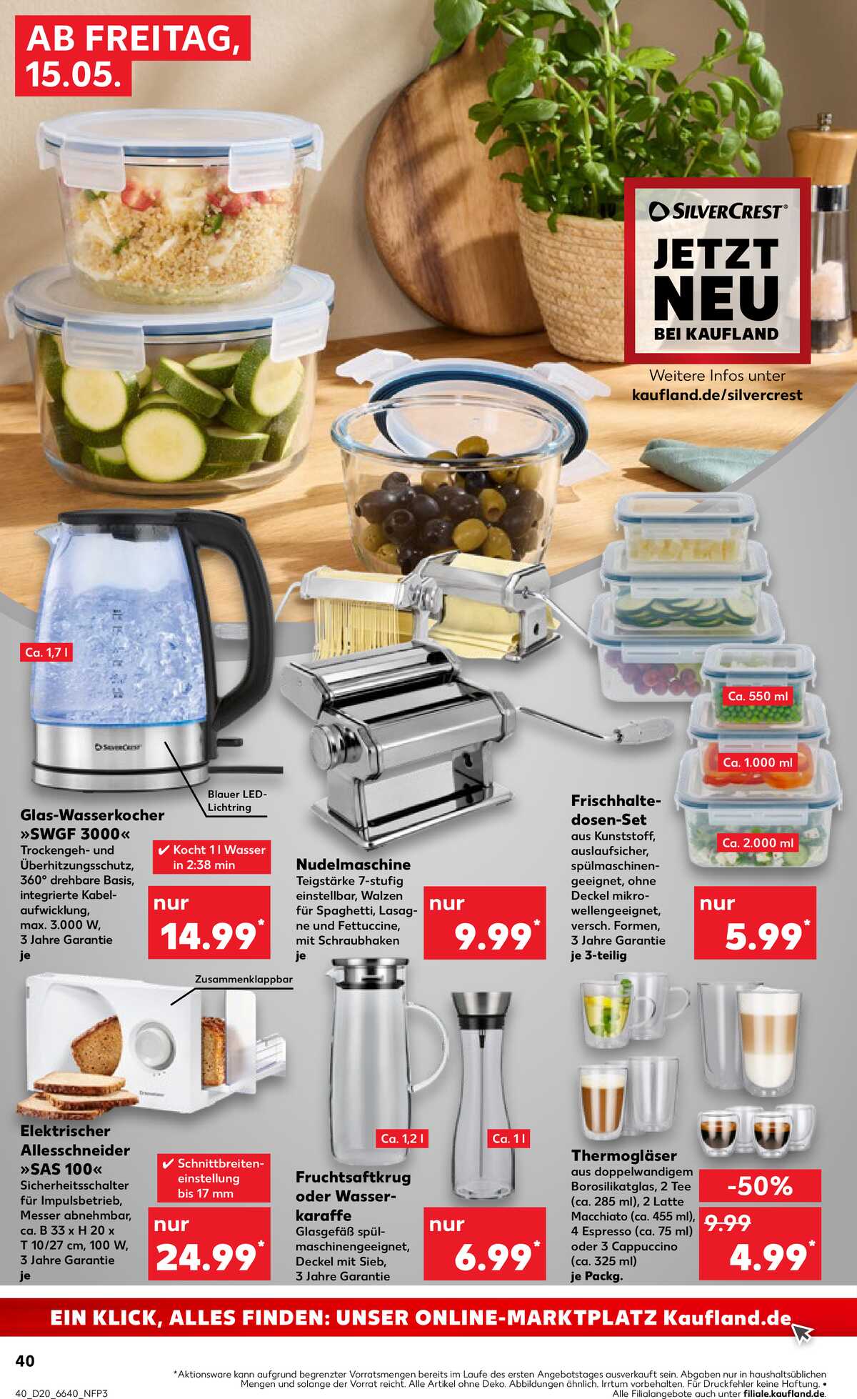 Leták Kaufland Německo 15.5.-20.5.2026 strana 40