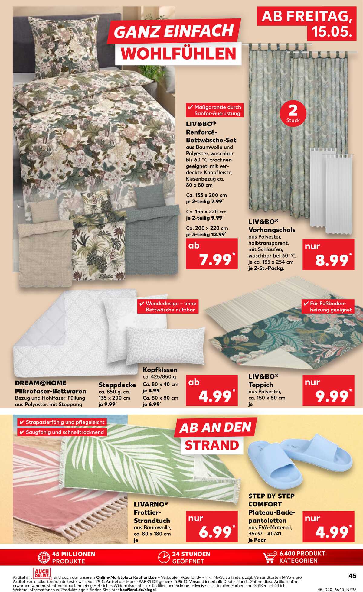 Leták Kaufland Německo 15.5.-20.5.2026 strana 45